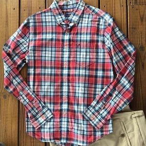AE Plaid Button Down-M